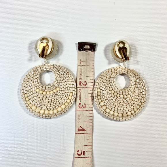 Kenneth Lane beaded earrings - Picture 5 of 6